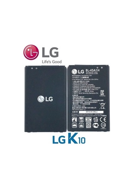 Lg K10 Batarya Pil BL-45A1H