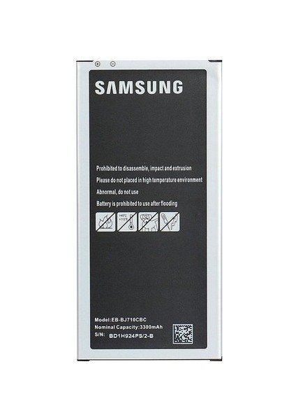 Samsung J7 2016 Pil Batarya J710 EB-BJ710CBE 3300MAH