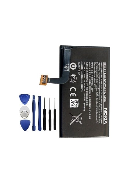 Nokia Lumia 1020 Batarya Pil Tamir Seti Bv-5xw