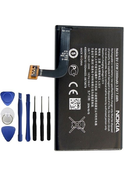 Nokia Lumia 1020 Batarya Pil Tamir Seti Bv-5xw fiyatları