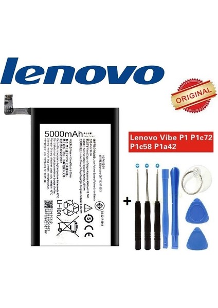Lenovo Vibe P1 Batarya Pil Tamir Seti BL244 Servis Çıkması