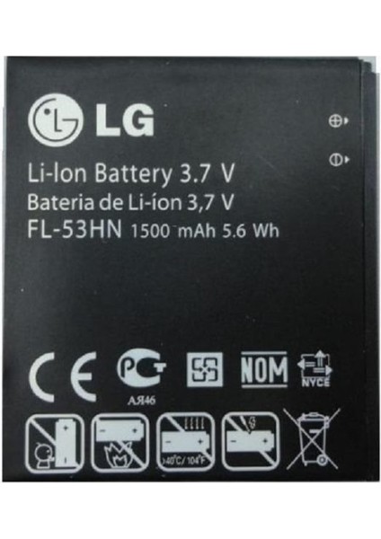 Lg P990-OPTIMUS Pil Batarya FL-53HN fiyatları