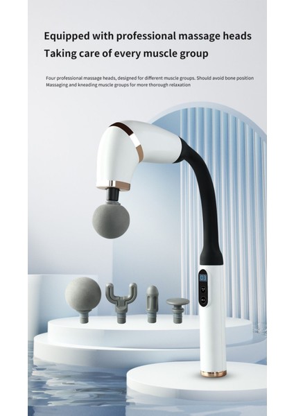 Hilda ZC-2025 Kanca Masaj Aleti Portatif Masaj Tabancası Titreşimli Masaj Aleti fırsatları