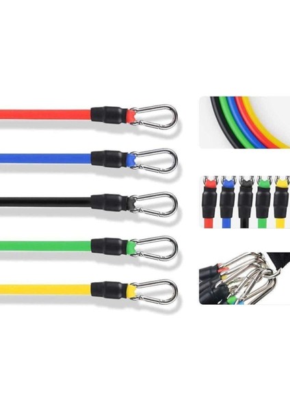 11 Parça Profesyonel Direnç Lastiği Seti