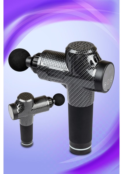 Masaj Tabancası 6 Başlıklı Profesyonel Masaj Aleti