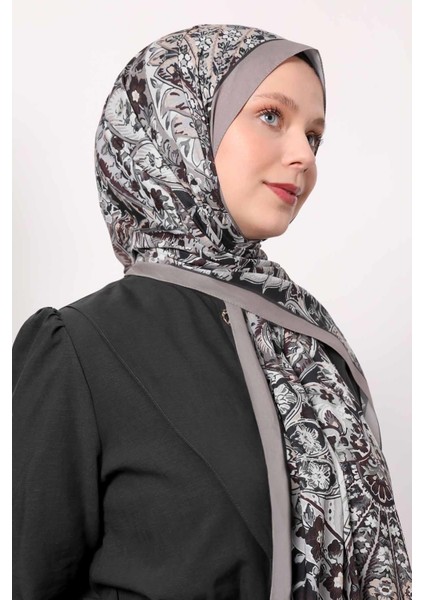 A.vizon Soyut Çiçek Desen Love Şal modelleri