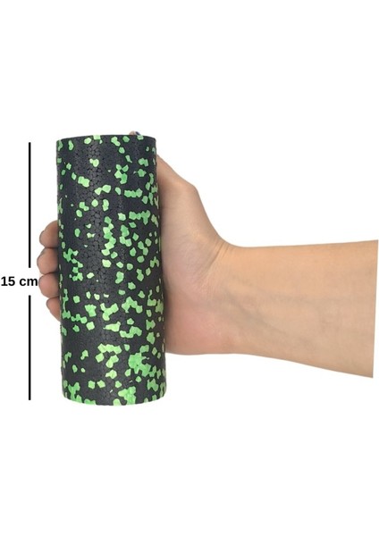 Yeşil 2'li Mini ve Mikro Foam Roller Seti, egzersiz ve masaj için mükemmel seçenek fiyatları