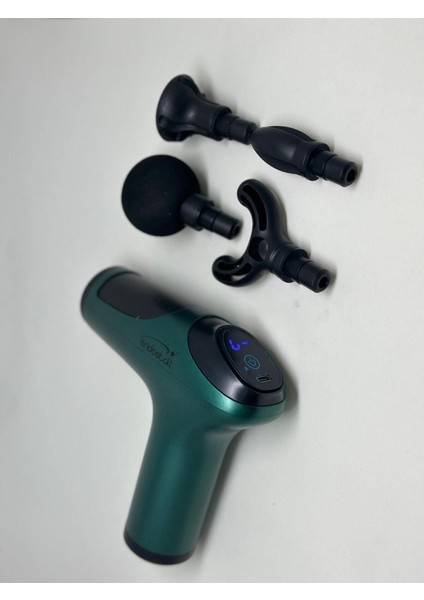 LED Oval Ekran Masaj Tabancası