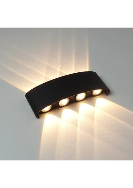 Dekoratif Çift Yönlü Duvar Aydınlatma LED Aplik Duvar Lambası Horoz Proton-8 Desenli Duvar Aplik