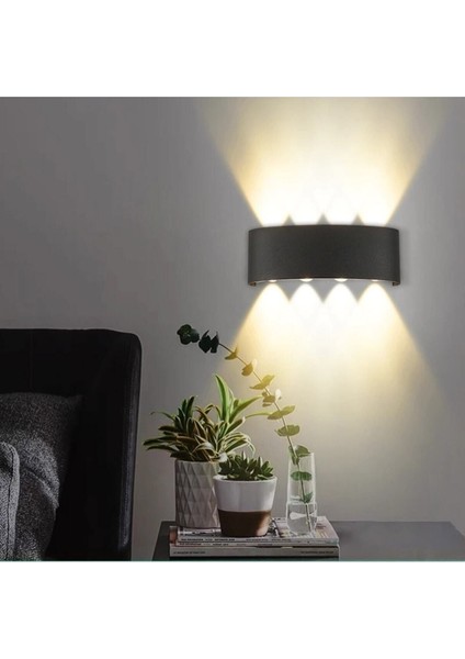 Dekoratif Çift Yönlü Duvar Aydınlatma LED Aplik Duvar Lambası Horoz Proton-8 Desenli Duvar Aplik fiyatları