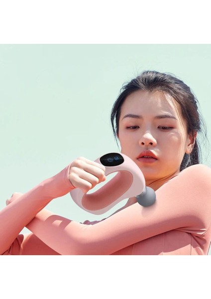 4 Başlıklı Mini Darbeli Titreşimli Profesyonel Masaj Tabancası ve Masaj Aleti 20 W fiyatları