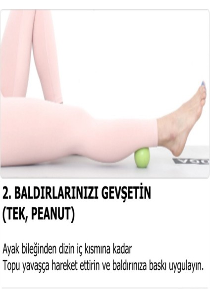 El Ayak Sırt Topuk ve Boyun Mavi Renk Fıstık Masaj Topu indirimleri