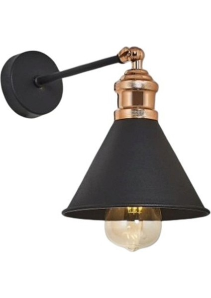 Mylights Rustik Metal Hunim Aplik Hareketli Mafsalı Aplik Duvar Lambası