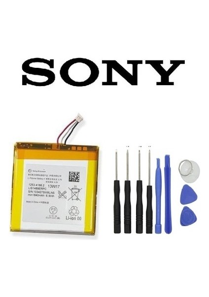 Sony Xperia S LT26W Pil Batarya LİS1489ERPC ve Tamir Seti