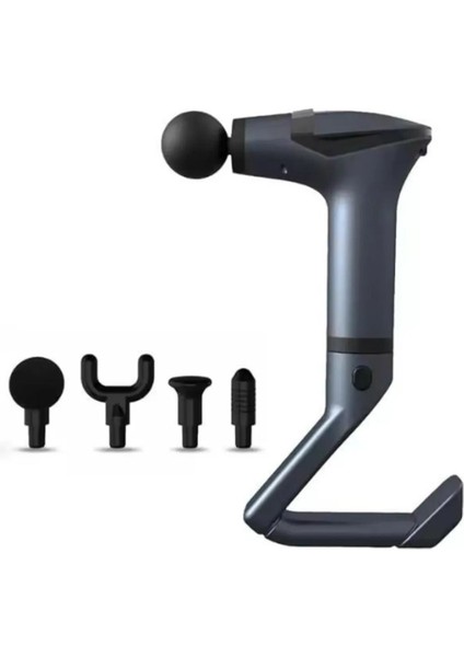 4 Başlık Çok Fonksiyonlu Şarjlı Masaj Tabancası