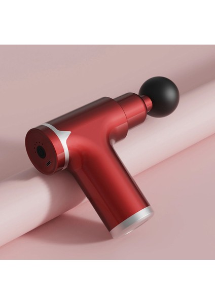 Masaj Aleti Kas Masaj Tabancası 6 Kademeli Type-C Hızlı Şarj Girişli 4 Farklı Masaj Başlıklı F830 fırsatları