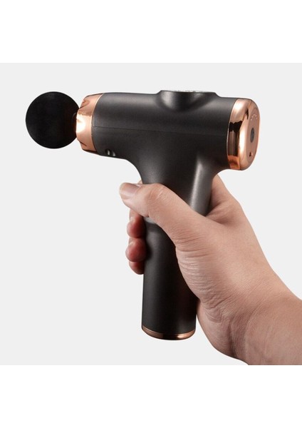 Dört Başlıklı Hızlı Şarjlı Güçlü Kas ve Vücut Masaj Tabancası Yeşil modelleri