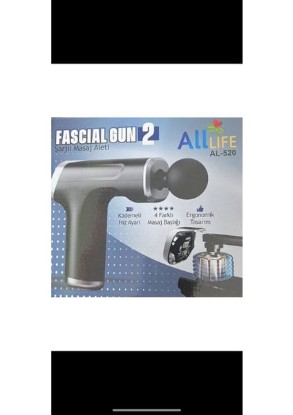 Fascıal Gun Yeni Nesil Masaj Aleti