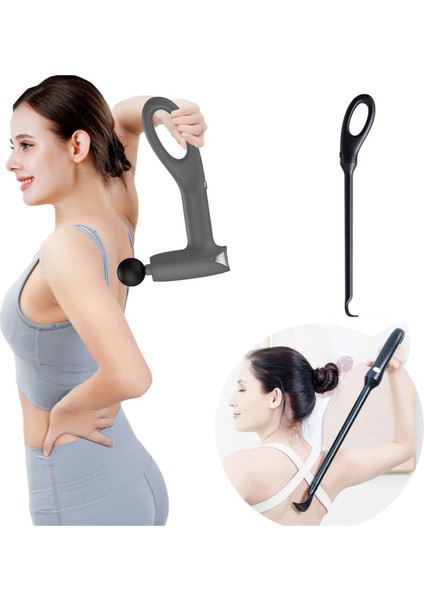 Masaj Aleti 30W Güçlü Motor 6 Kademeli 4 Profesyönel Masaj Başlığı