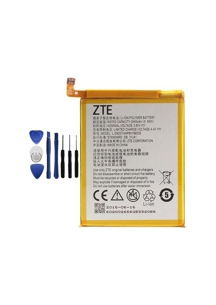 Vodafone Smart Prime 7 Pil Batarya LI3925T44P8H786035 Tamir Seti