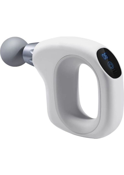 Mini Darbeli Titreşimli Masaj Tabancası, 20W, Beyaz renkli, profesyonel kullanım fiyatları