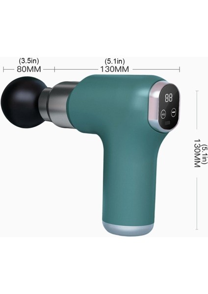 Yeni Nesil 4 Farklı Başlıklı Hızlı Şarjlı Kas ve Vücut Mini Masaj Tabancası fiyatları