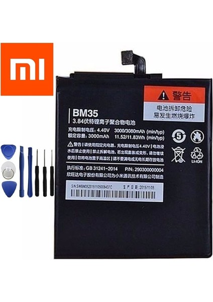 Xiaomi MI4C Pil Batarya BM35 ve Tamir Seti
