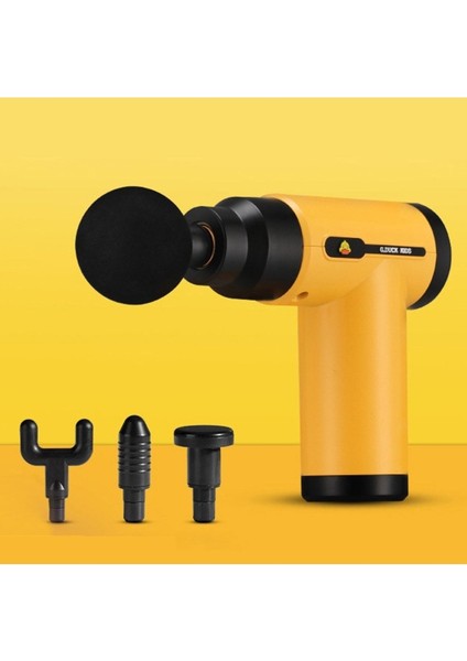 4 Farklı Başlıklı Hızlı Şarjlı Kas ve Vücut Mini Masaj Tabancası modelleri