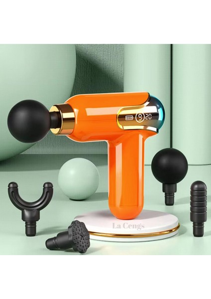 Merxas Akıllı Frekans Kontrolü Taşınabilir USB Vücut Masajı Boyun Tabancası