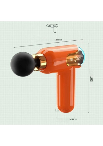 Merxas Akıllı Frekans Kontrolü Taşınabilir USB Vücut Masajı Boyun Tabancası fiyatları