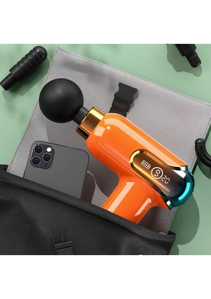 Merxas Akıllı Frekans Kontrolü Taşınabilir USB Vücut Masajı Boyun Tabancası modelleri