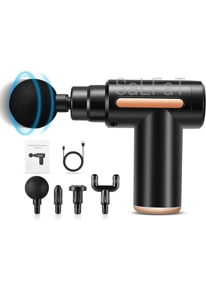 Mini Profesyonel Masaj Aleti, Siyah Sporcu Masaj Tabancası, CN Menşei