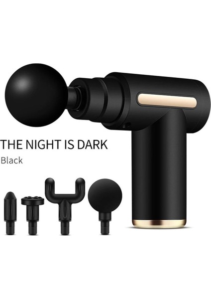 Masaj Tabancası Sporcu Masaj Aleti 4 Başlıklı Şarjlı Sensörlü indirimleri