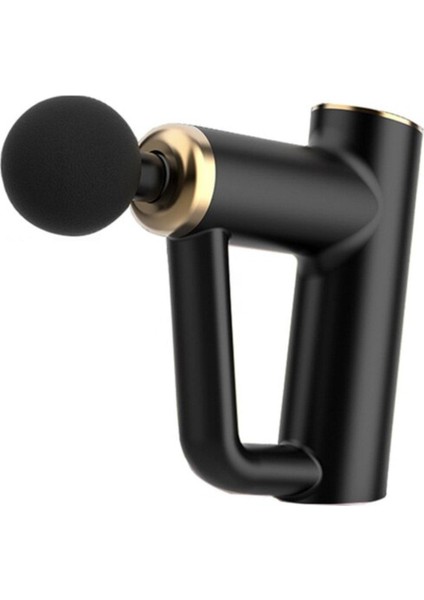 Hızlı Şarjlı Kas ve Vücut Masaj Tabancası, Siyah, TR Menşei