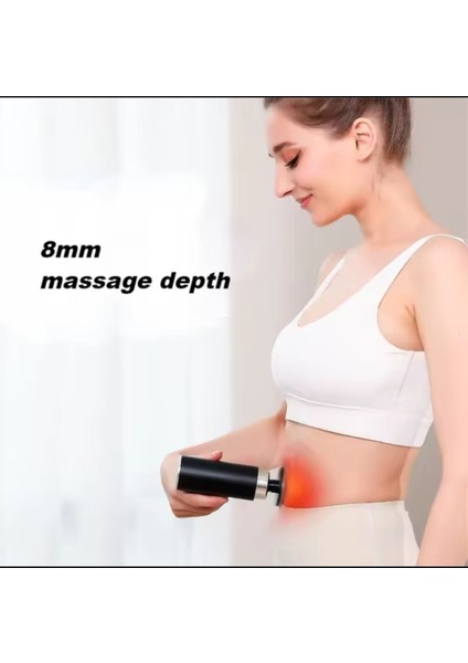 Titreşimli Kas Masaj Aleti, Siyah, Profesyonel, Fitness ve Spor için ideal indirimleri