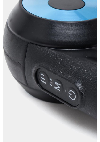 12 Başlıklı Kablosuz Masaj Tabancası, Ergonomik ve Kolay Kullanımlı Kas Geliştirici Siyah