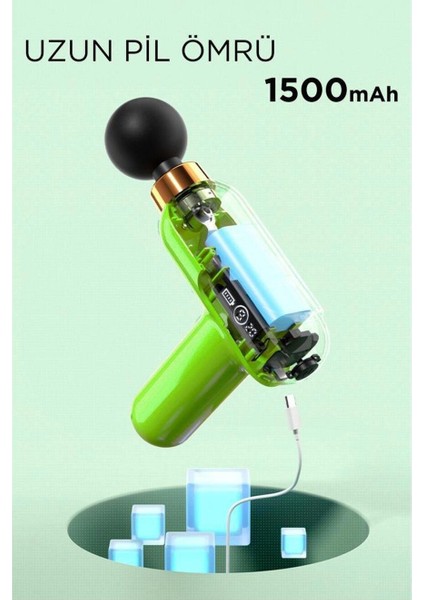 Darbeli Titreşimli Şarjlı Sporcu Masaj Tabancası Masaj Aleti fiyatları