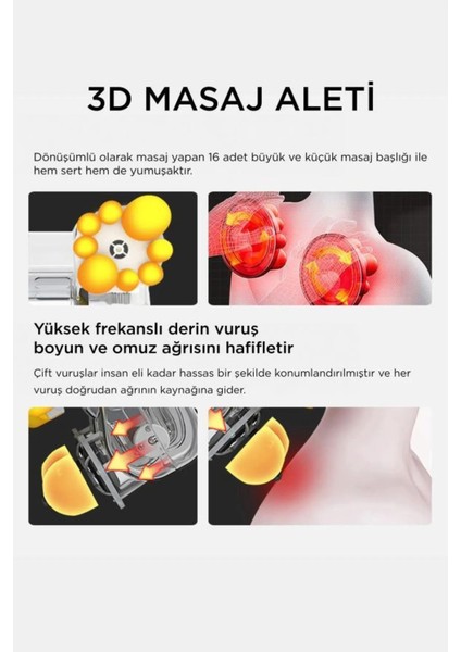 Siyah Ovmalı Isıtmalı Boyun Sırt Bel Omuz Bacak Masaj Yastığı Masaj Aleti modelleri