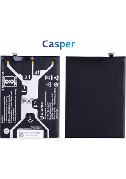 Casper Via A3 Plus Batarya Pil BY-N3000B