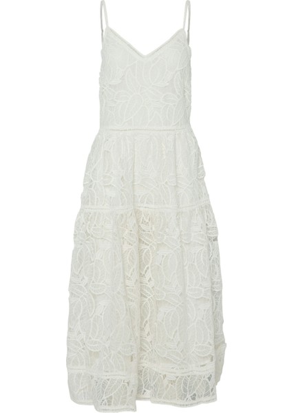 Elbise, 40, Açık Beyaz