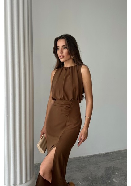 Elbise - Kahverengi modelleri
