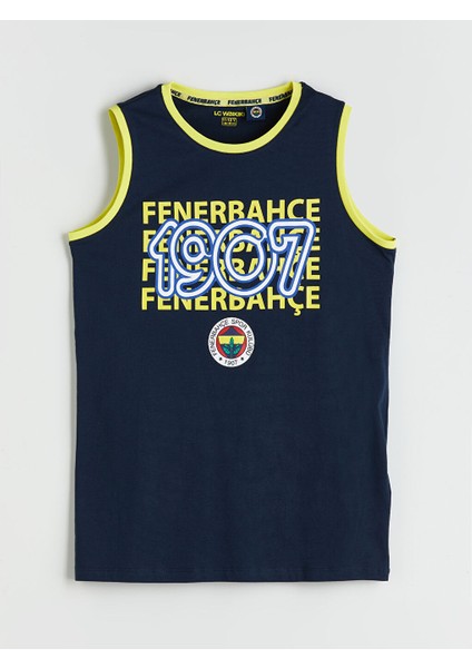 Yeni Sezon Bisiklet Yaka Fenerbahce Baskili Erkek Cocuk Sortlu Pijama Takimi - S5EA15Z4 fiyatları