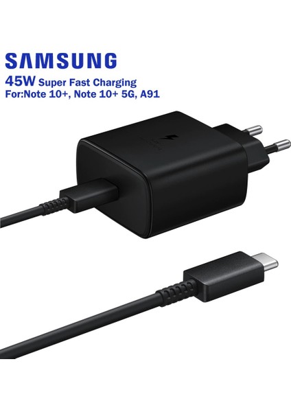 Samsung 45W Şarj Adaptörü ve 5A Type-C Kablo EP-TA845