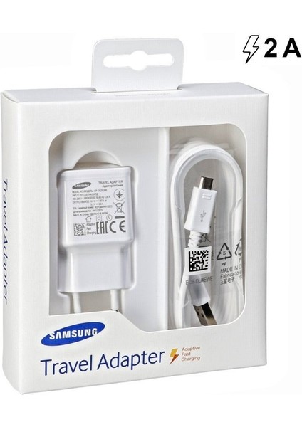 Samsung Şarj Aleti ve Data USB Kablosu