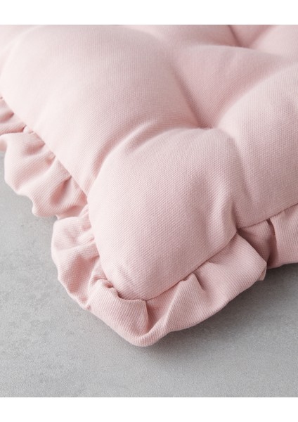 Soft Cozy Sandalye Minderi 40X40 cm Pudra