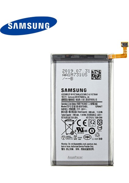 Samsung S10E Pil Batarya EB-BG970ABU
