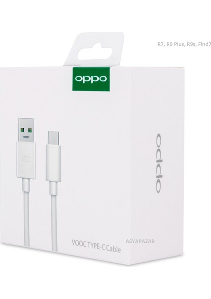 Oppo Şarj ve Data Type-C Kablo Reno2 Z,RX17 PRO,A92S,RENO 3 Pro