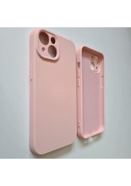 iPhone 13 Uyumlu Kamera Korumalı İçi Kadife Esnek Soft Silikon Kılıf indirimleri