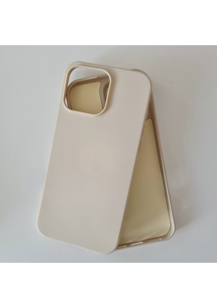 İphone 16 Pro İle Uyumlu İçi Kadife Esnek Silikon Lansman Kılıf