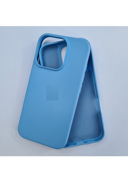 İphone 16 Pro İle Uyumlu İçi Kadife Esnek Silikon Lansman Kılıf